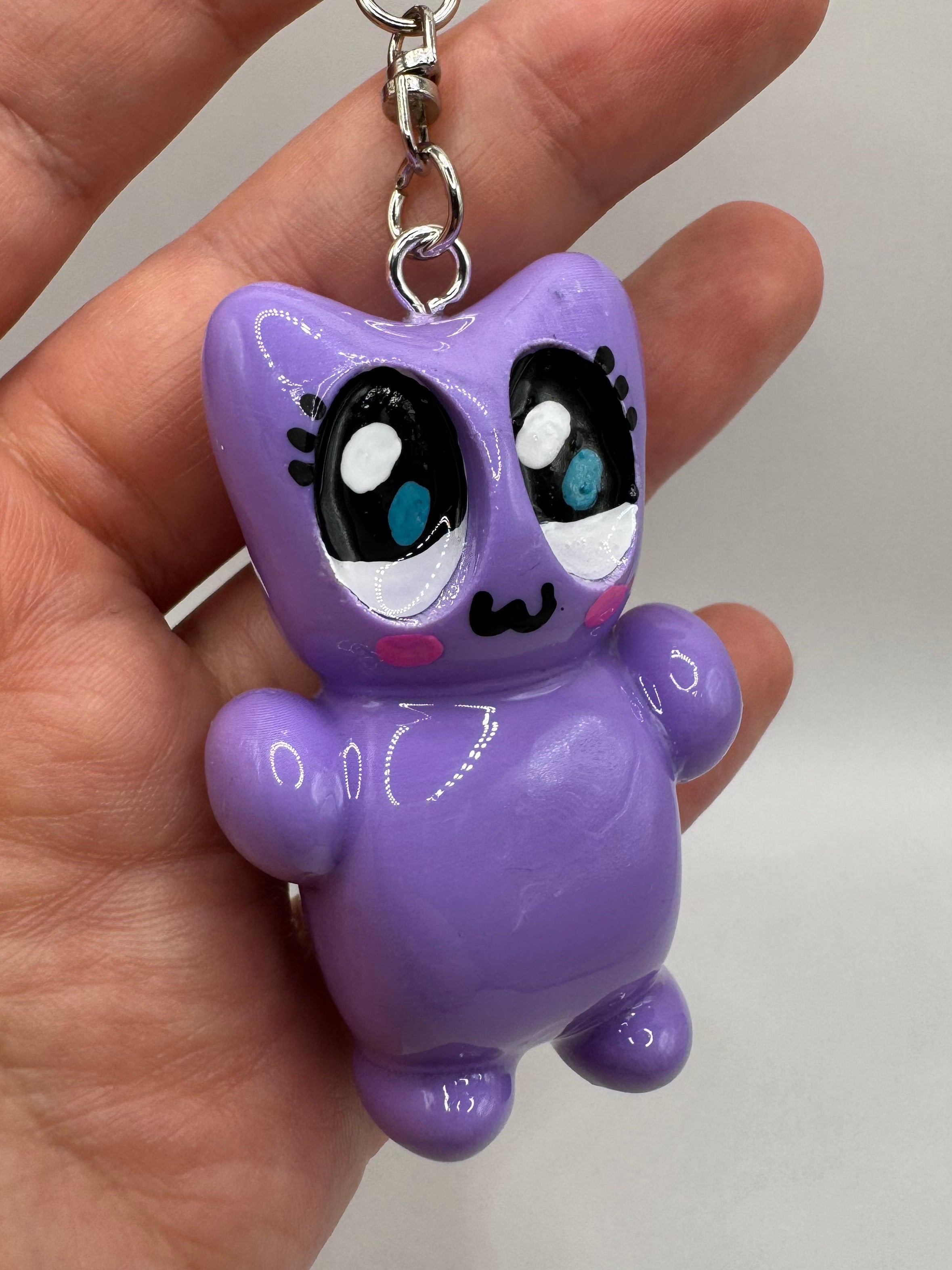 Tiny Bestie Keychain - Purple