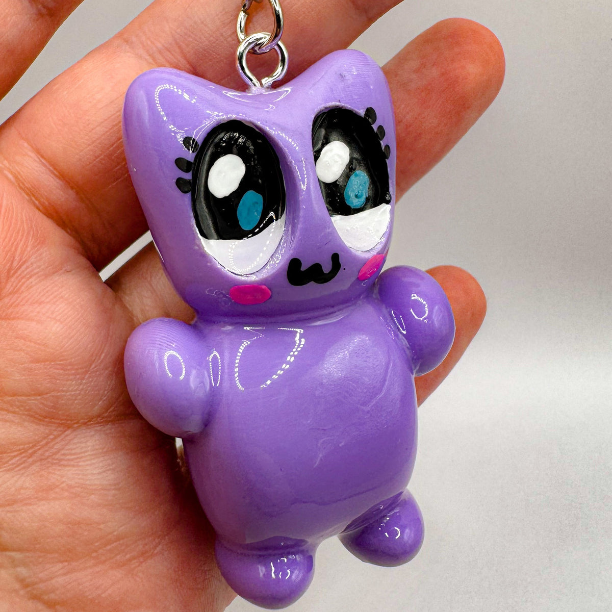 Tiny Bestie Keychain - Purple